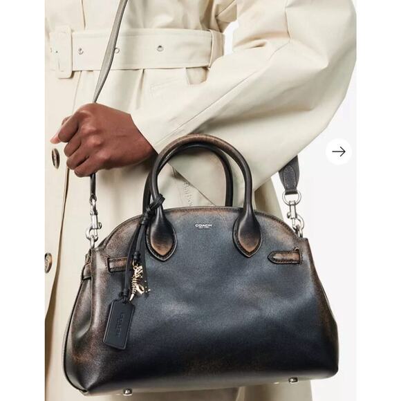 COACH loved Leather Shoulder Bag - Picture 2 of 3